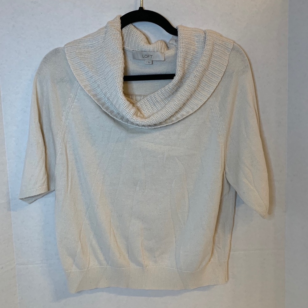 Loft women’s cowl neck sweater